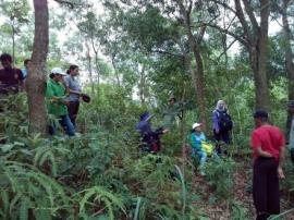 SURVEY PEMBANGUNAN EMBUNG 'PANDAN WANGI'  DI DESA KEDUNGPOH