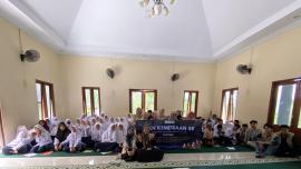 GEMA PILAH: Siswa SMP Darul Maghfiroh Mulai Menabung di Bank Sampah